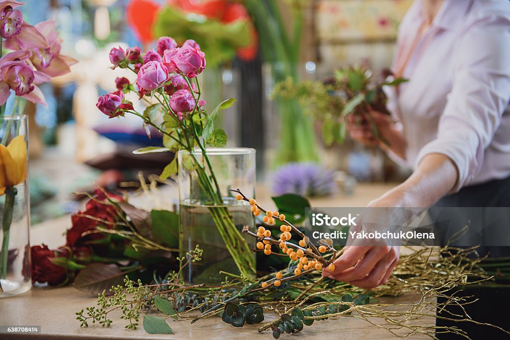 Atelier floral couronne de Noël