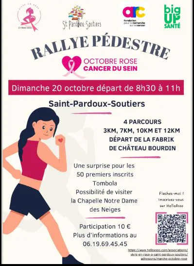 Octobre Rose rallye pédestre