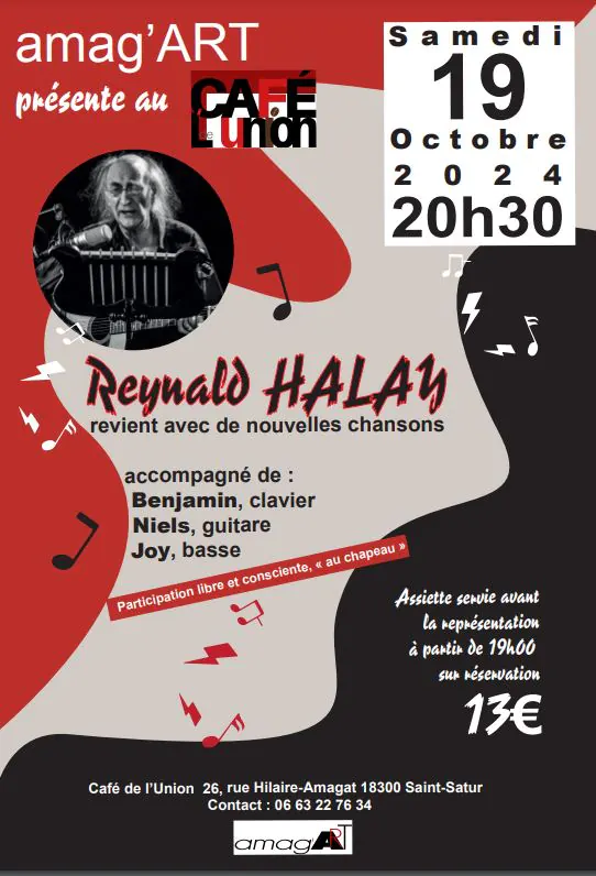 Concert de Reynald Halay