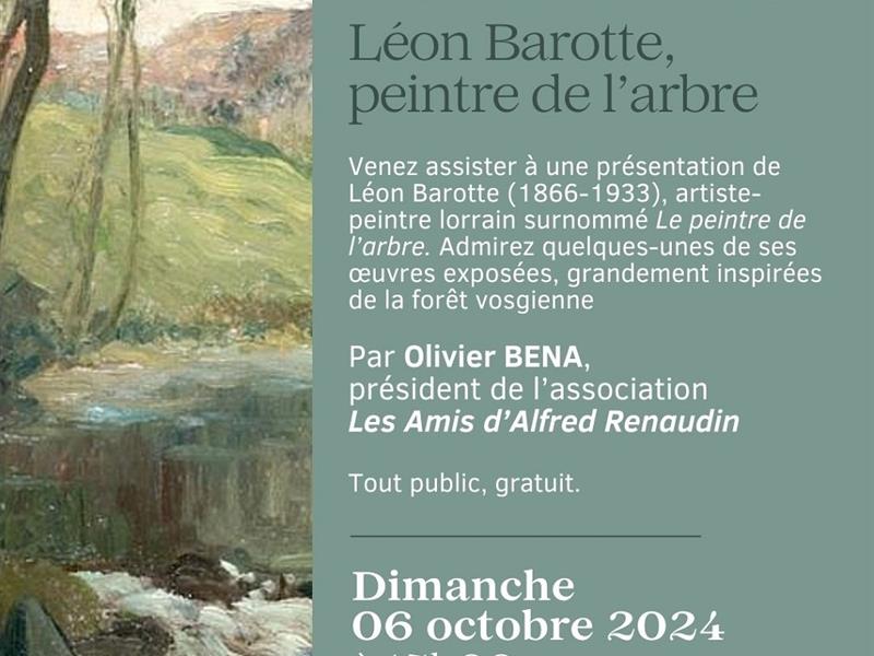 CONFÉRENCE LÉON BAROTTE