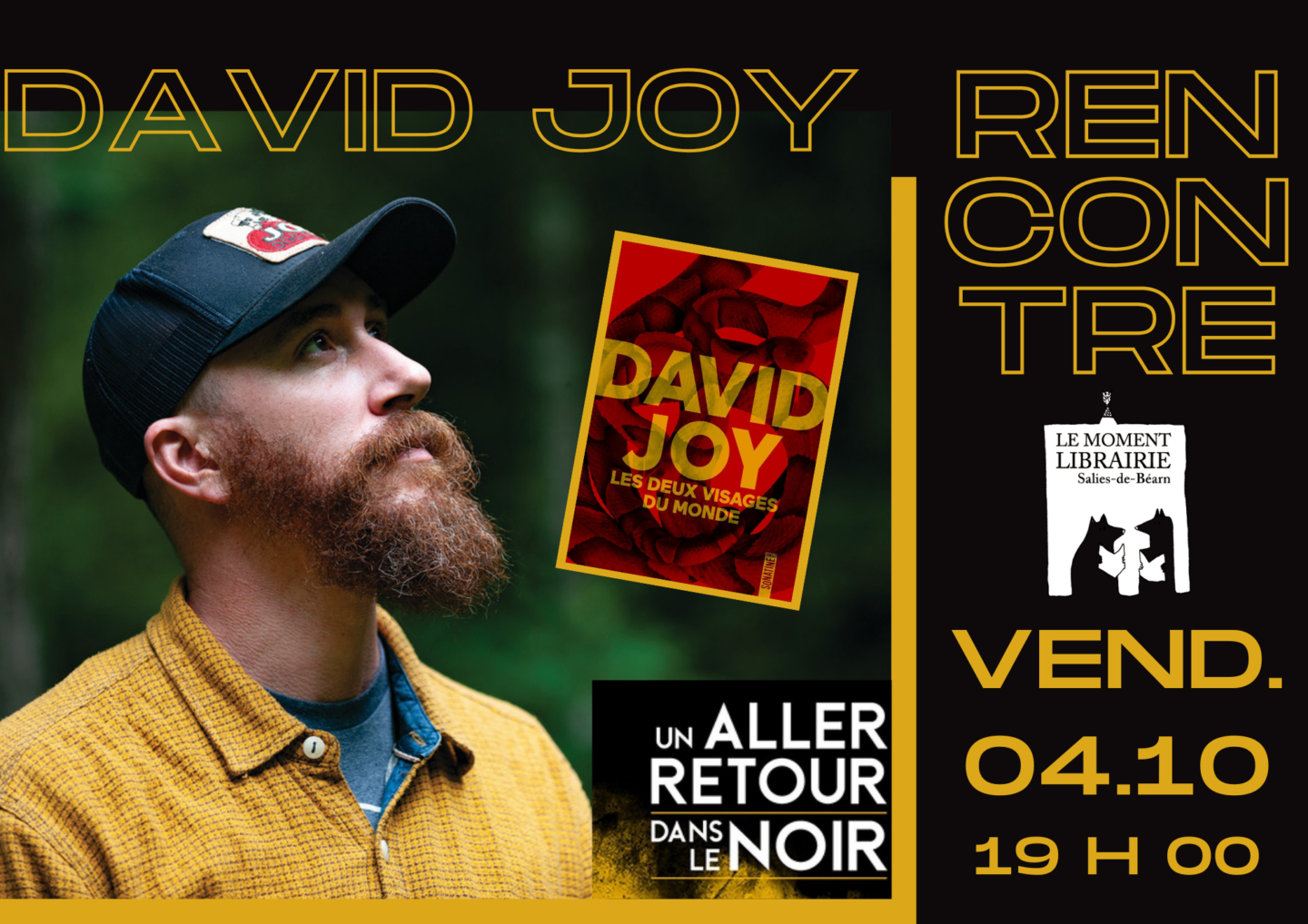 Rencontre avec David Joy un aller-retour dans le noir