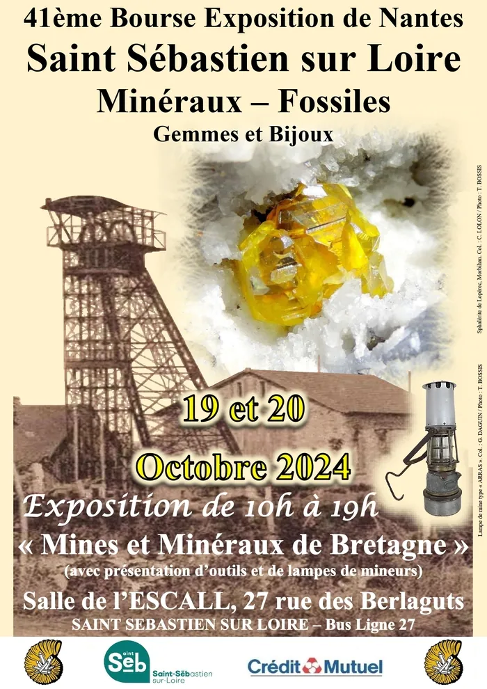 41ème bourse exposition-vente de minéraux