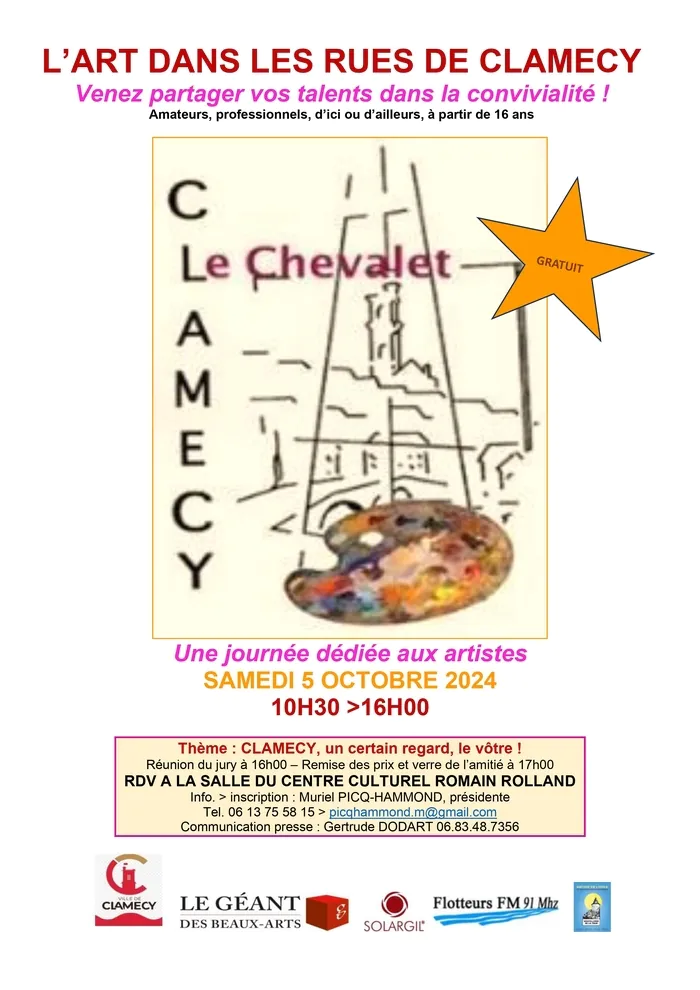 L'Art dans les rues de Clamecy Salle du Centre culturel Romain Rolland Clamecy