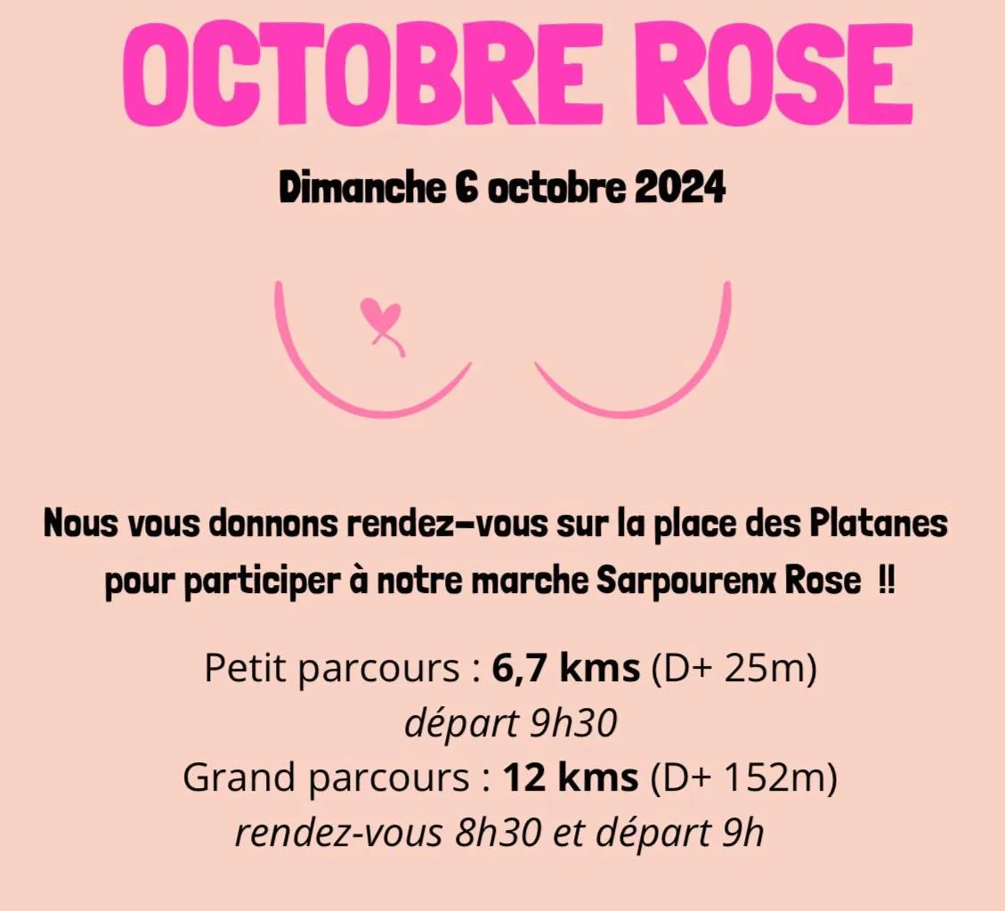 Marche pour Octobre Rose