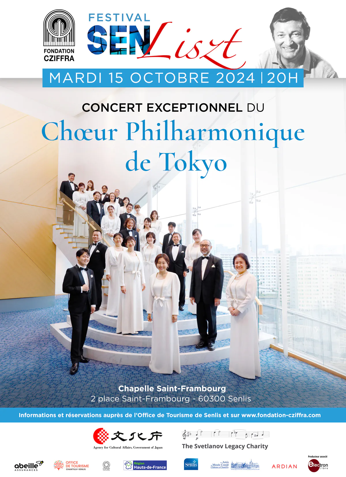 Concert: Le Chœur philharmonique de Tokyo à la chapelle St Frambourg