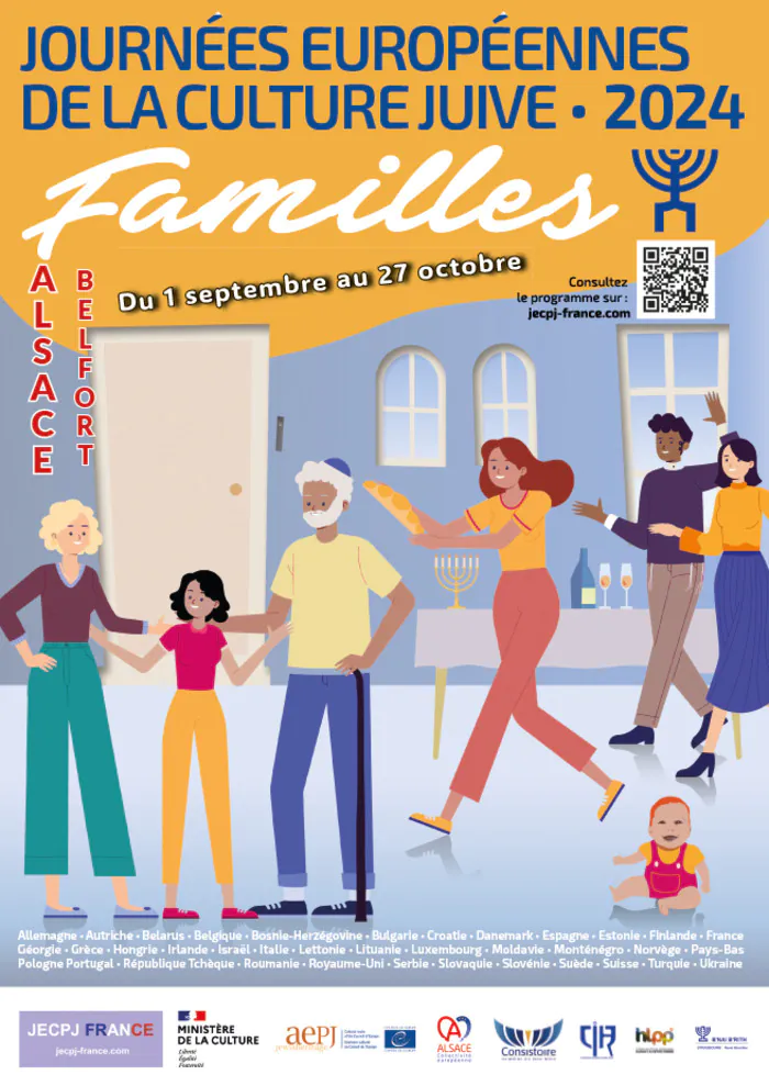 Exposition "Familles" dans le cadre des Journées européennes de la culture juive Synagogue Thann