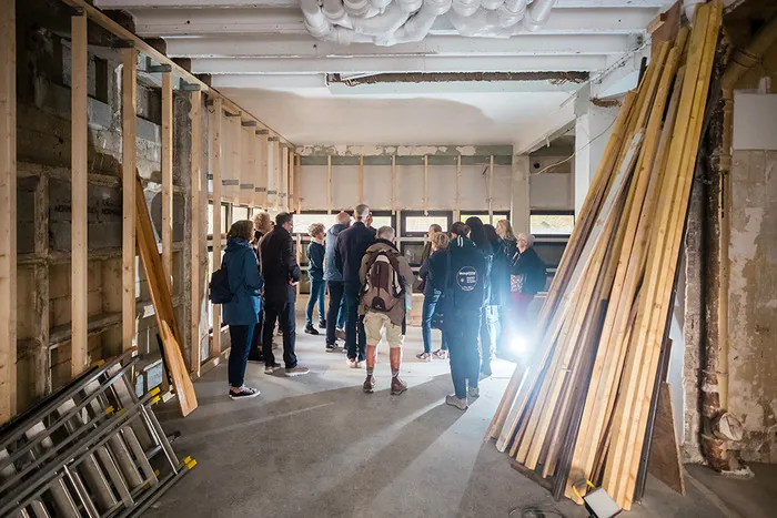 Visite guidée : une rénovation 100% locale et en réemploi Territoires Pionniers / Maison de l'Architecture Caen