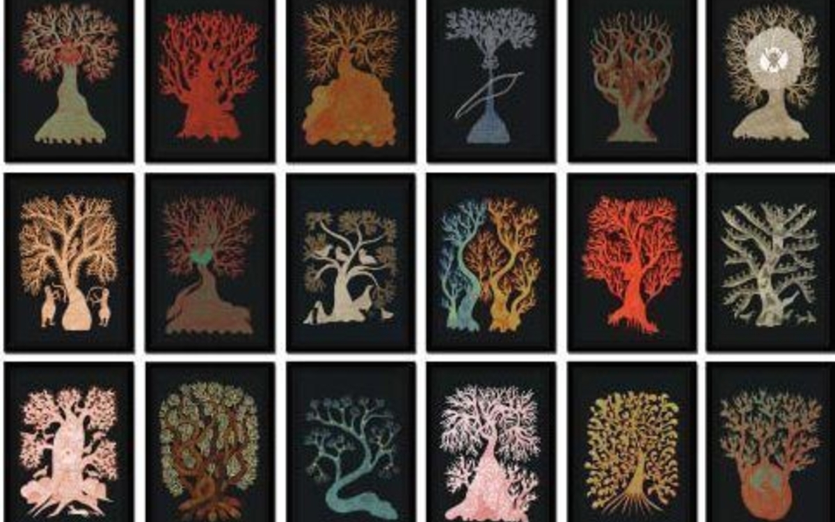 The night life of trees | Exposition Tarabooks Bibliothèque L'Heure joyeuse Paris