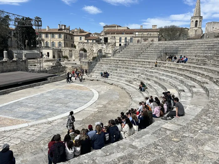 Visite flash du théâtre antique Théâtre antique Arles