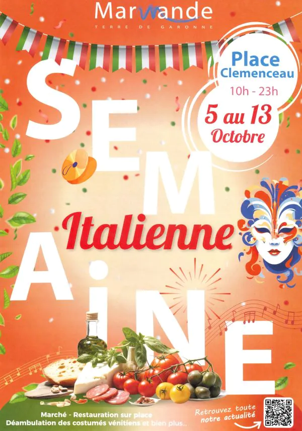 La semaine italienne Marché gourmand italien