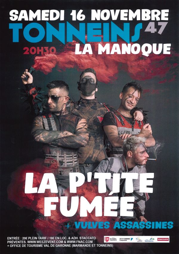 Festival Abracada'Sons #24 LA P'TITE FUMEE et LES VULVES ASSASSINES en Concerts