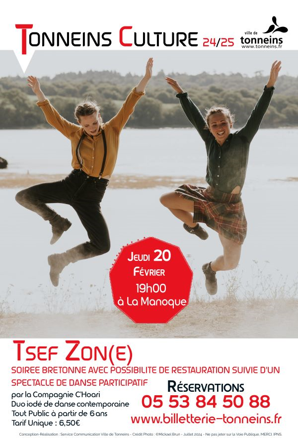 Duo iodé de danse contemporaine "TSEF ZON(E)"