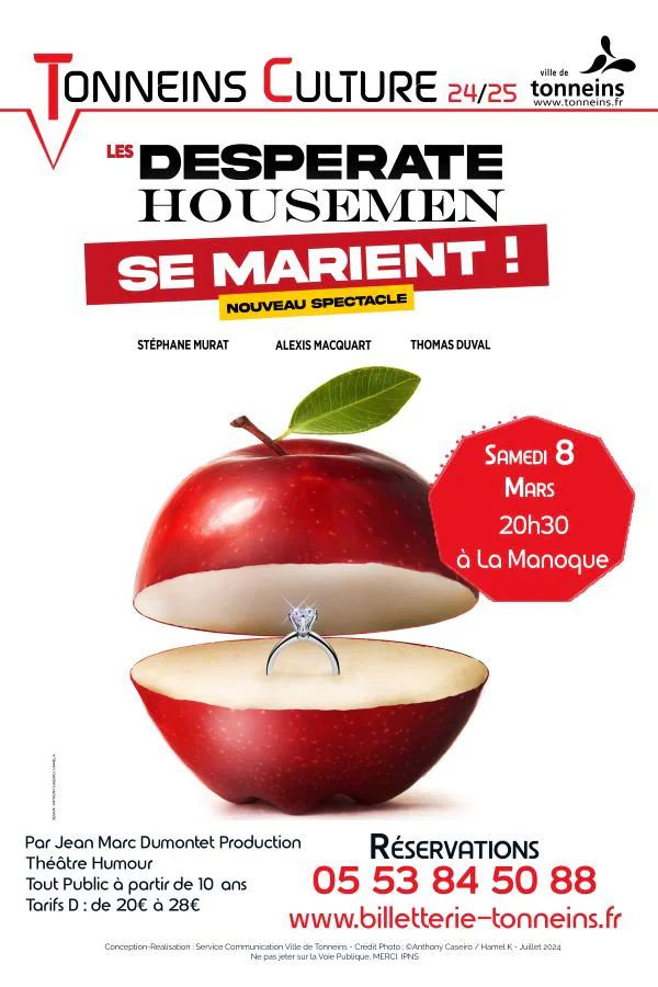 Théâtre Humour "Les Desperates Housemen se Marient"