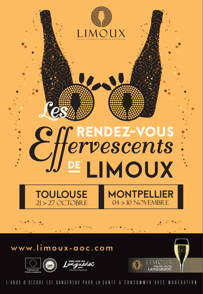 RDVs Effervescents de Limoux : rendez-vous du 21 au 27 octobre 2024 pour la 5e édition à Toulouse Toulouse Toulouse