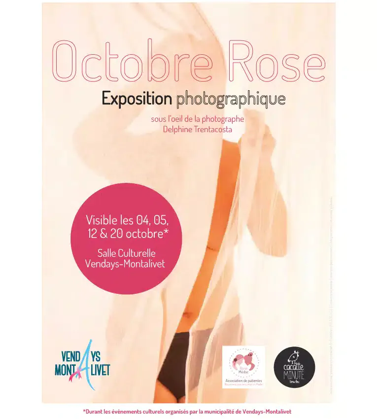 Octobre Rose Exposition photographique de D. Trentacosta