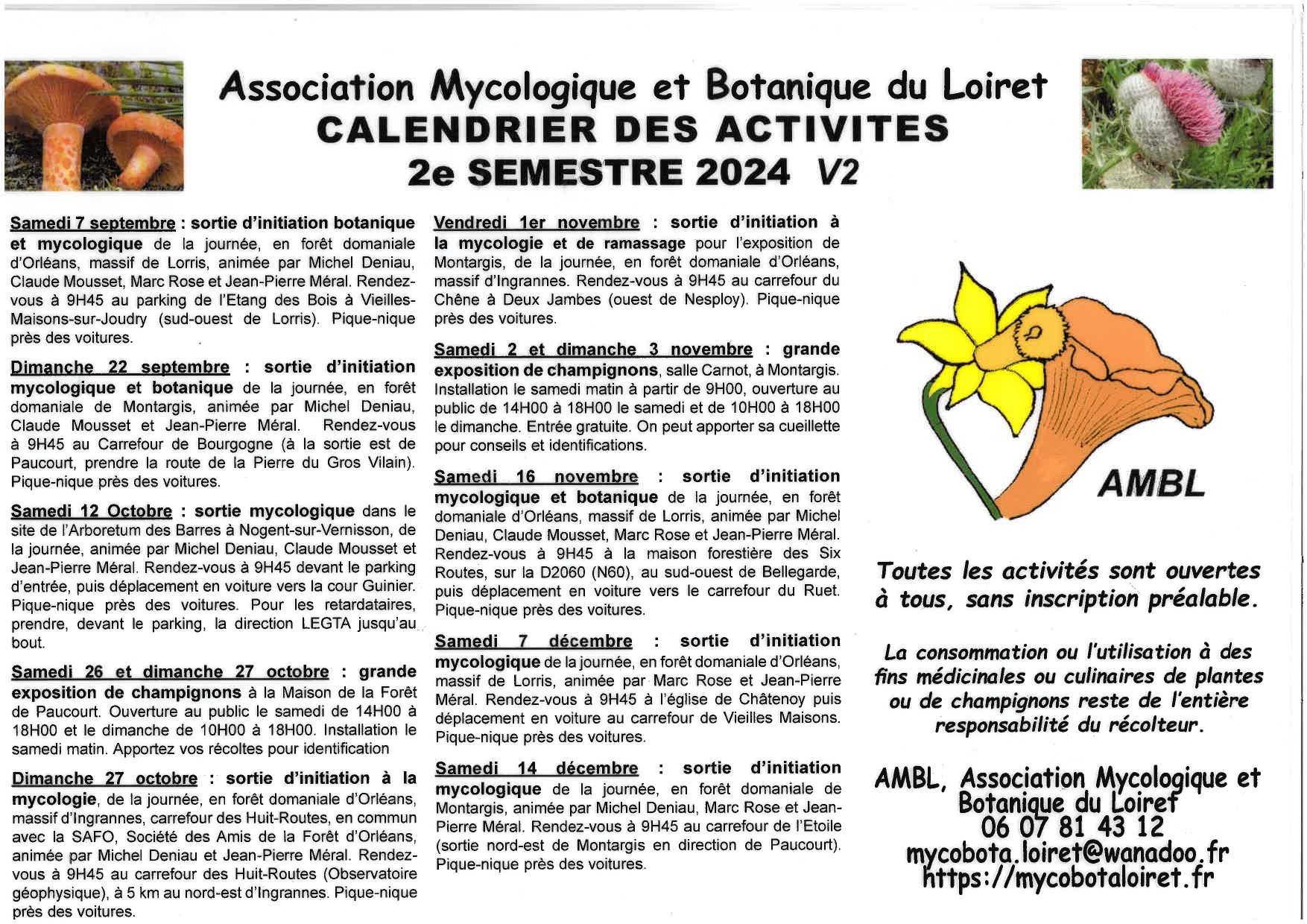 Sortie d’initiation mycologique