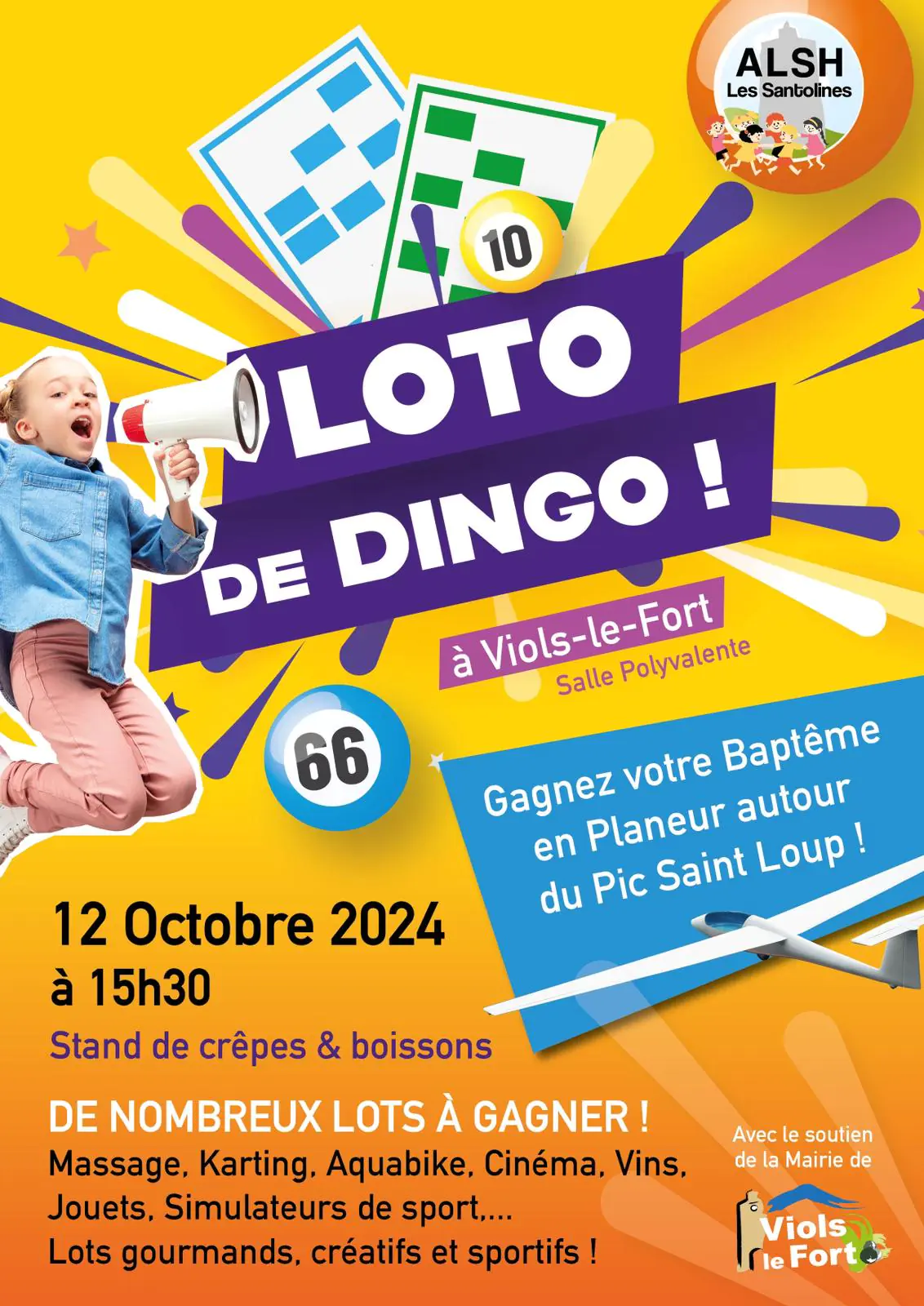 LOTO DE L’ALSH LES SANTOLINES