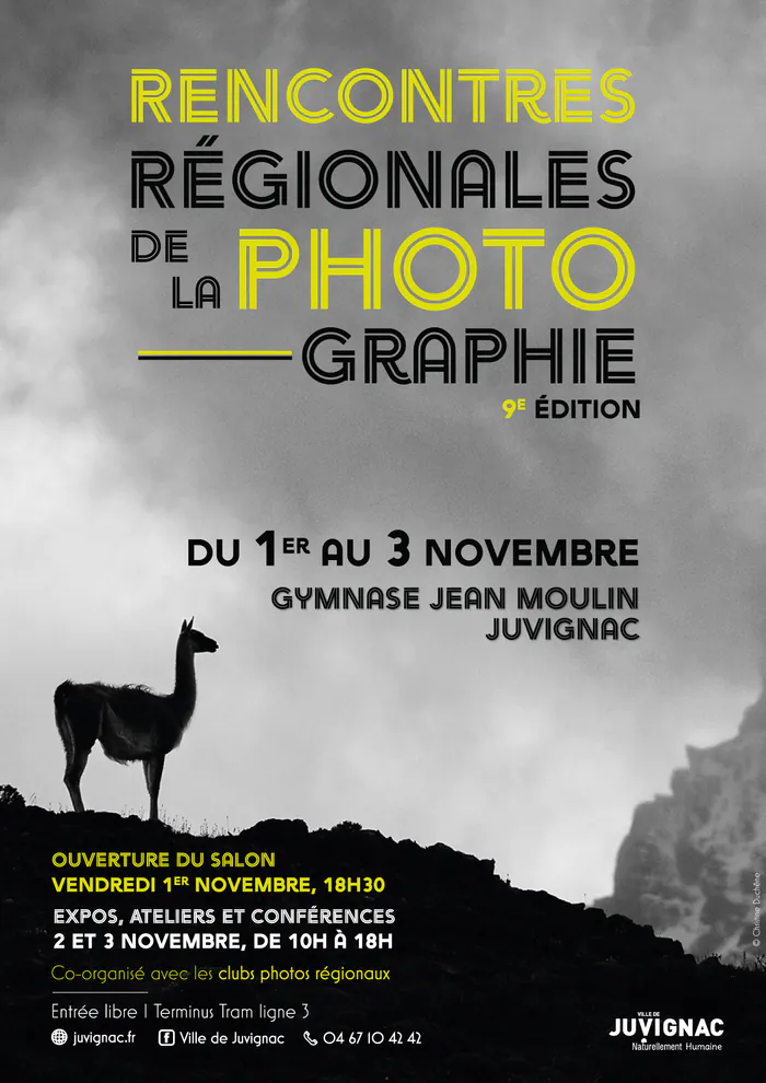 9èmes Rencontres Régionales de la Photographie Gymnase Jean Moulin Juvignac