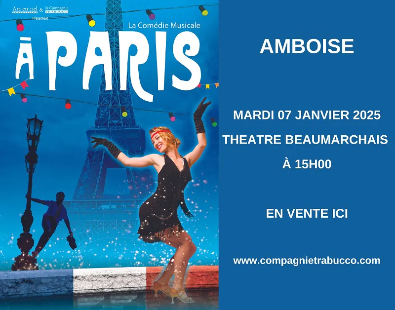 Spectacle "Paris Montmartre" au Théâtre Beaumarchais d'Amboise