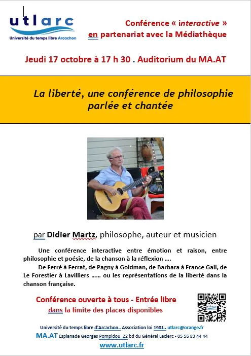 Conférence la liberté