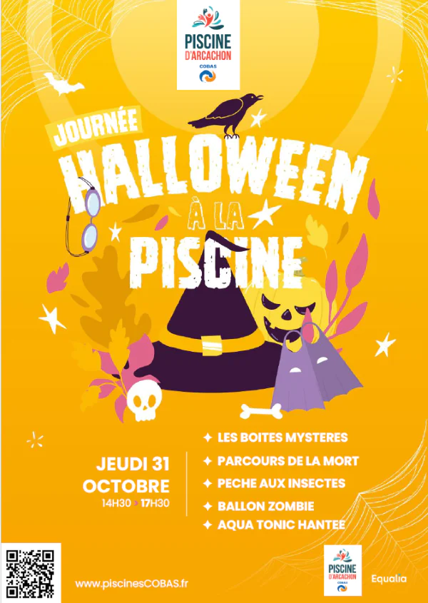 Journée Halloween à la piscine