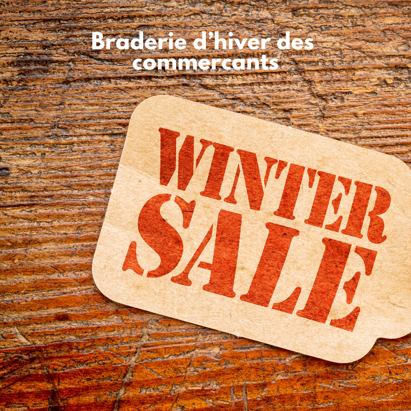 Braderie d'hiver des commerçants