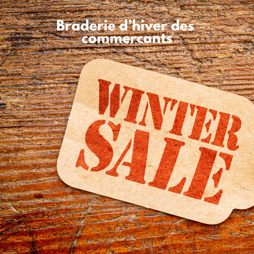 Braderie d'hiver des commerçants