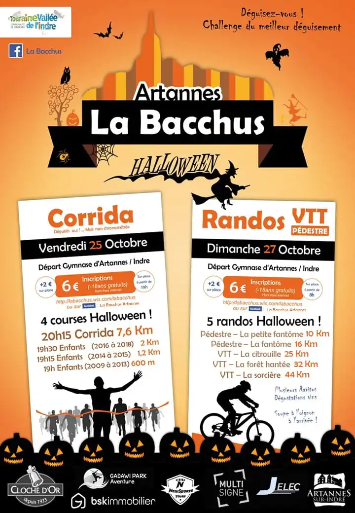 La Bacchus d'Halloween La Randos VTT et pédestre d'Halloween