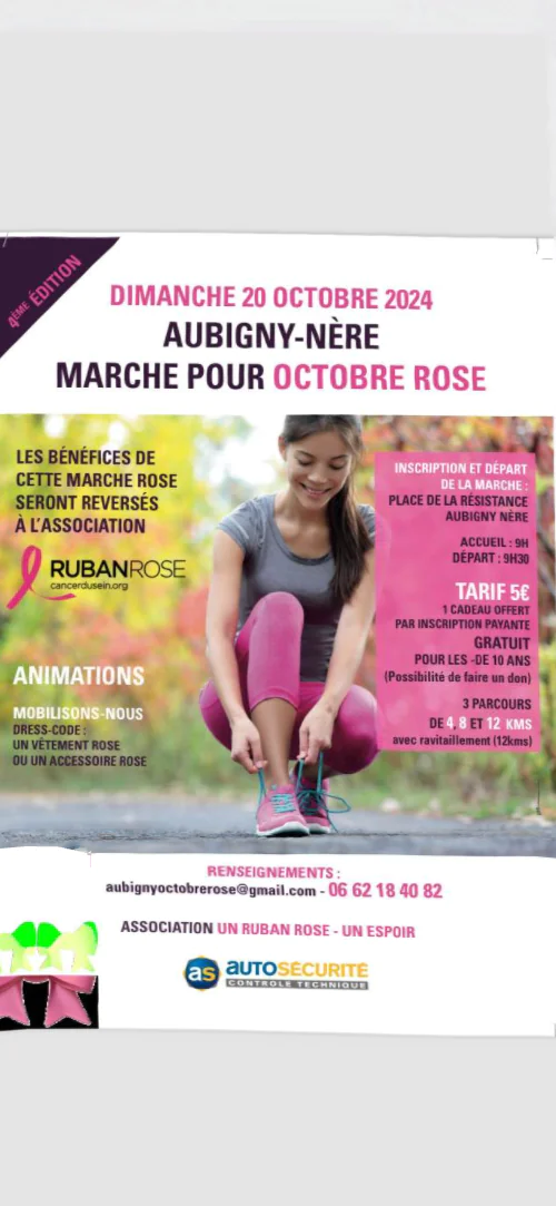 Marche pour octobre rose