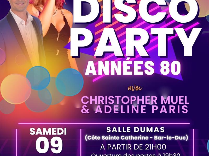 SOIRÉE ANNÉES 80