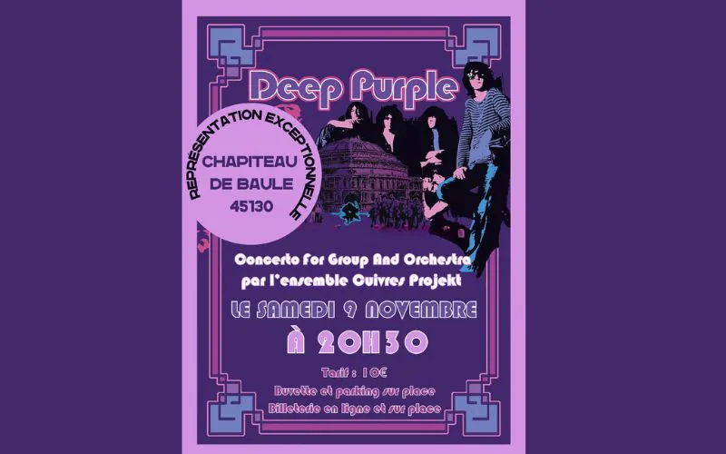 Concert Concerto pour groupe et orchestre de Deep Purple