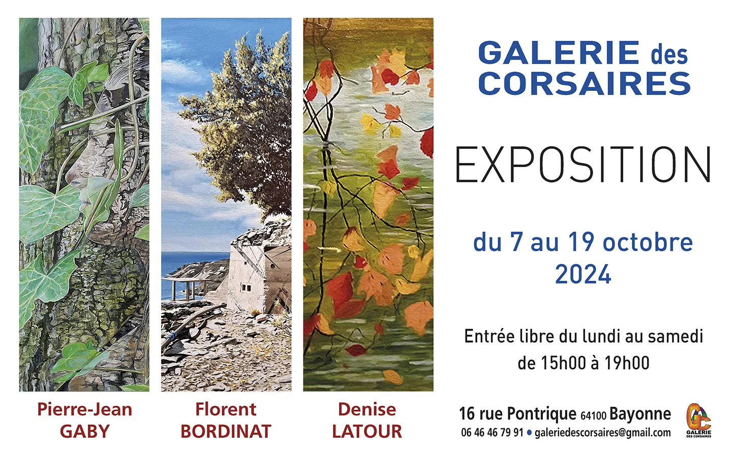 Exposition de Pierre-Jean Gaby