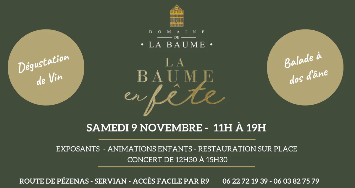 DOMAINE LA BAUME- LA BAUME EN FÊTE-SERVIAN