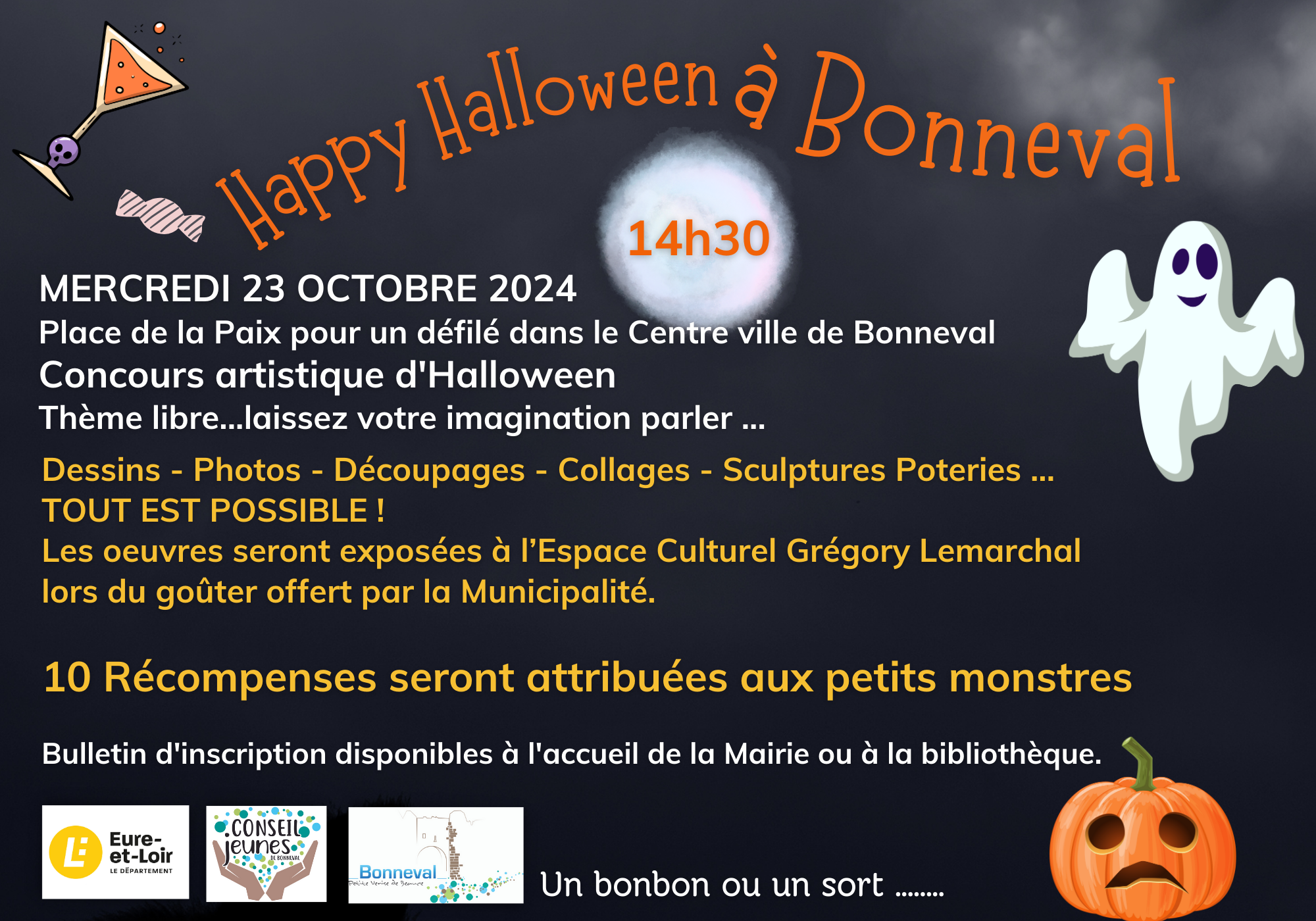 Happy halloween à Bonneval