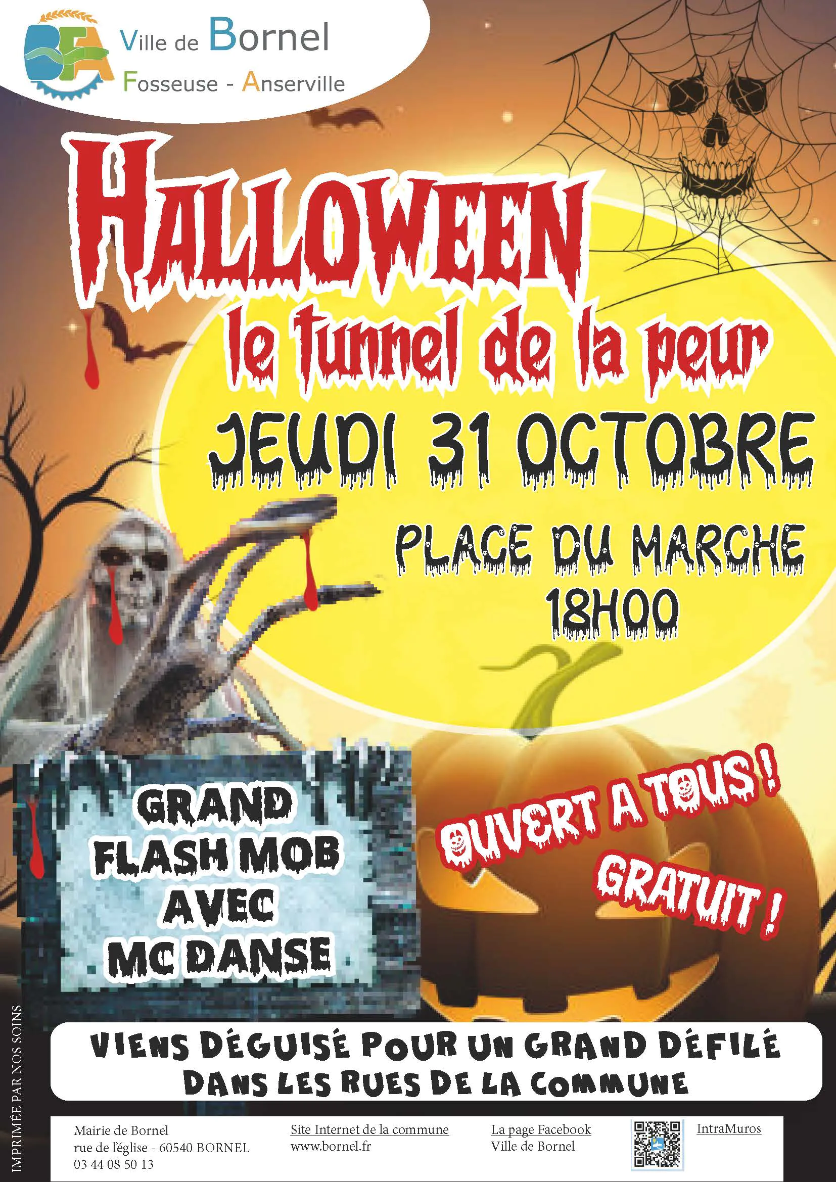 Halloween le Tunnel de la Peur