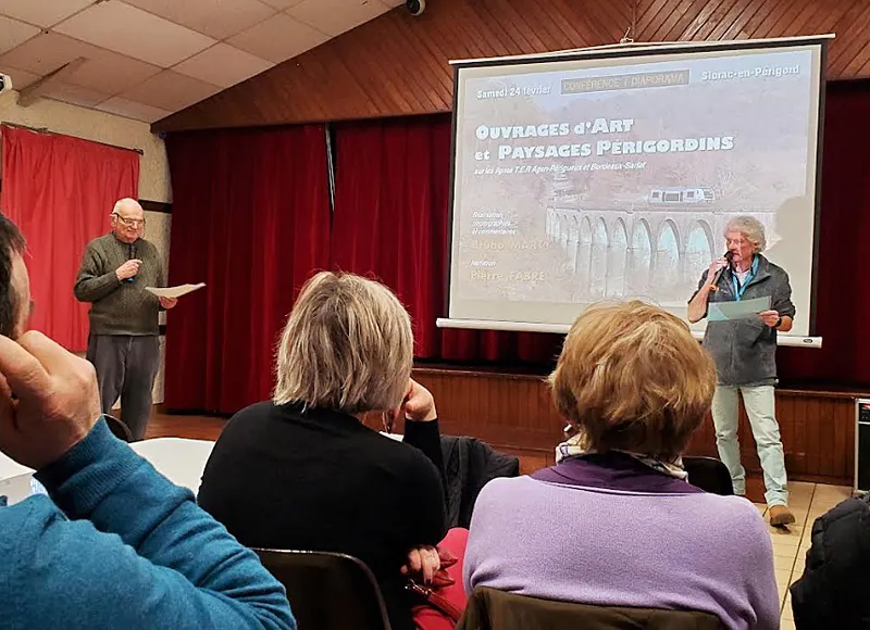 Conférence diaporama "Ouvrages d'Art et Paysages Périgordins"