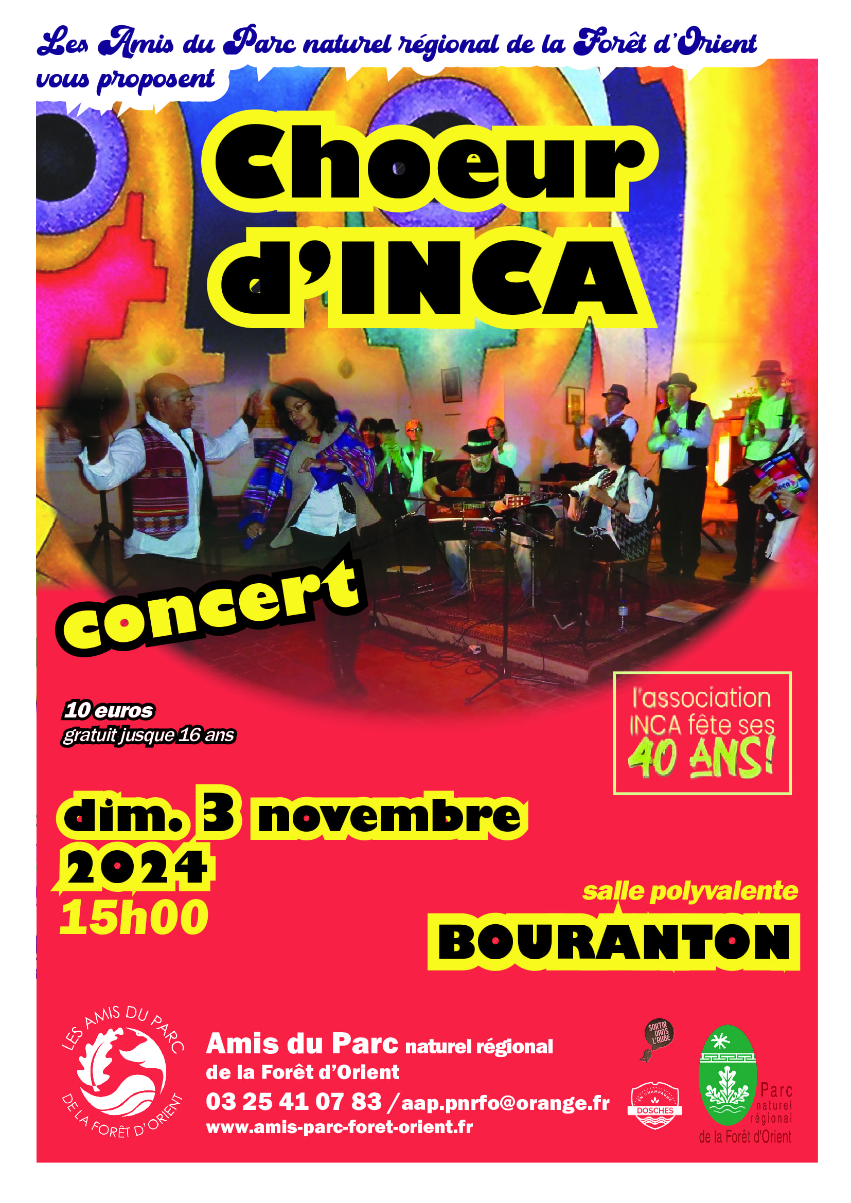 Concert Chœur d'INCA