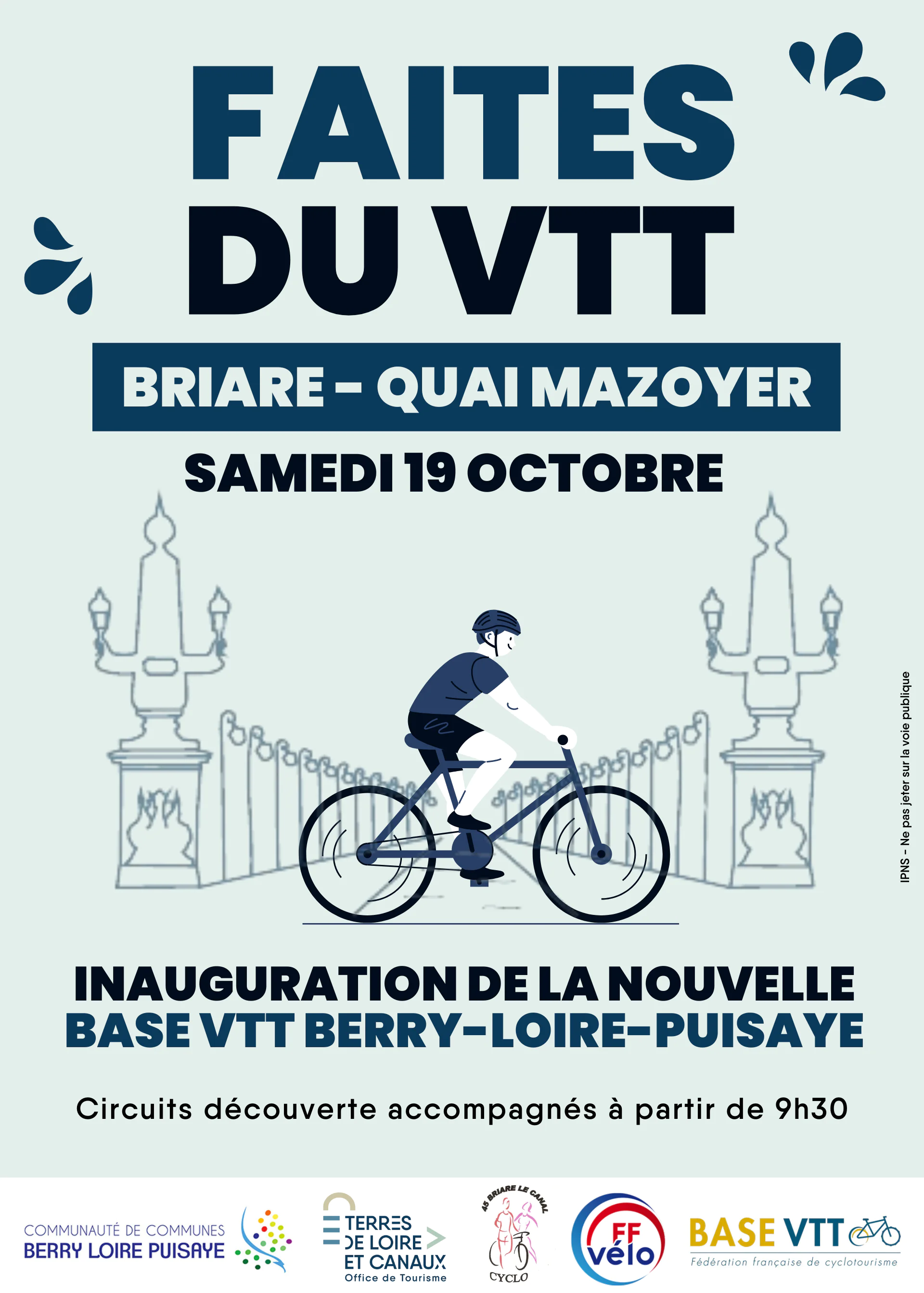 Faites du VTT Inauguratiuon de la 1ère Base VTT-FFCT du Loiret