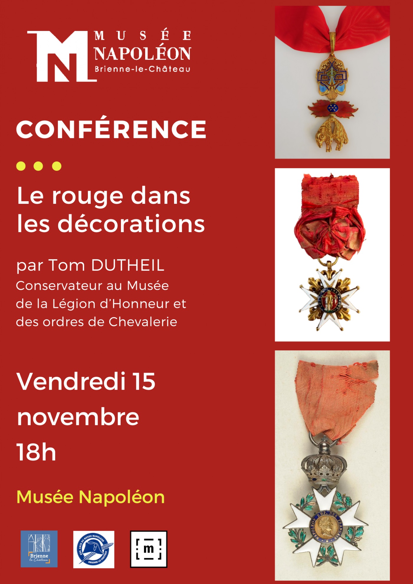 Conférence "Le rouge dans les décorations"