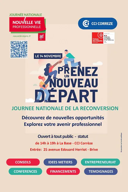 Journée nationale de la reconversion (CCI Corrèze)