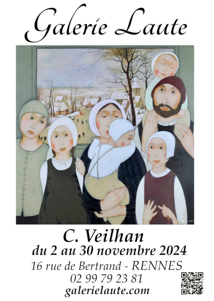 C.Veilhan invitée d'honneur de la Galerie Laute Galerie Laute