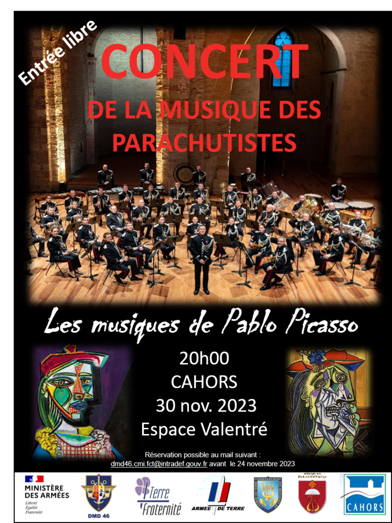 Concert de la musique des parachutistes