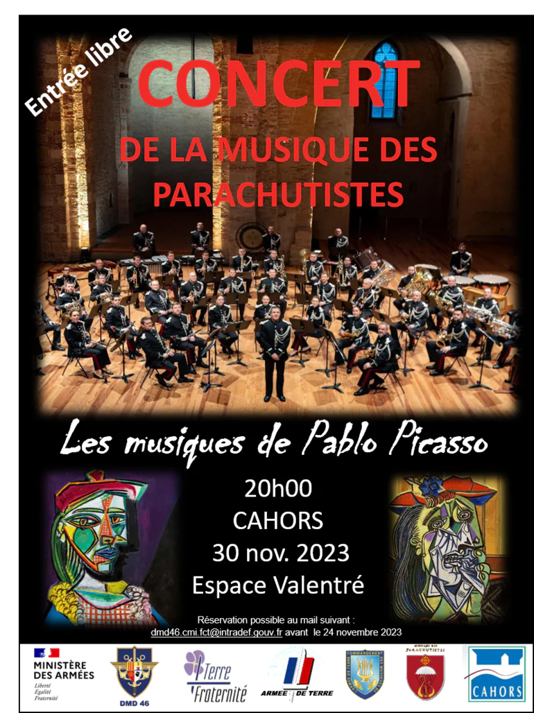 Concert de la musique des parachutistes