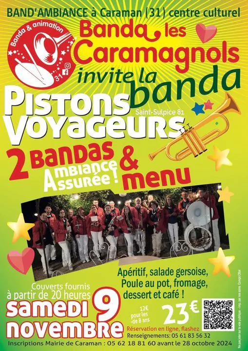 SOIRÉE BANDAS !