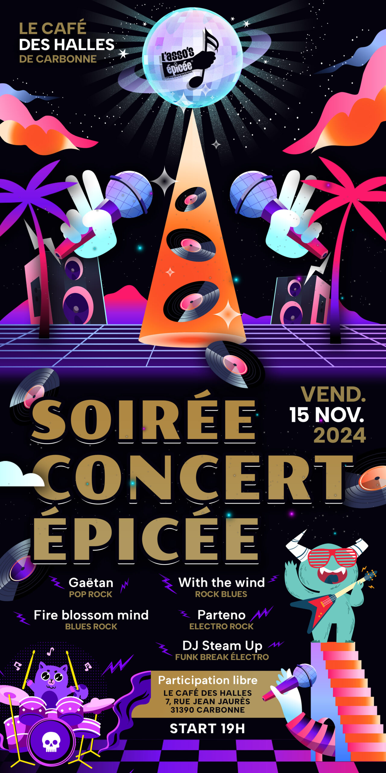 SOIRÉE CONCERT ASSO ÉPICÉE