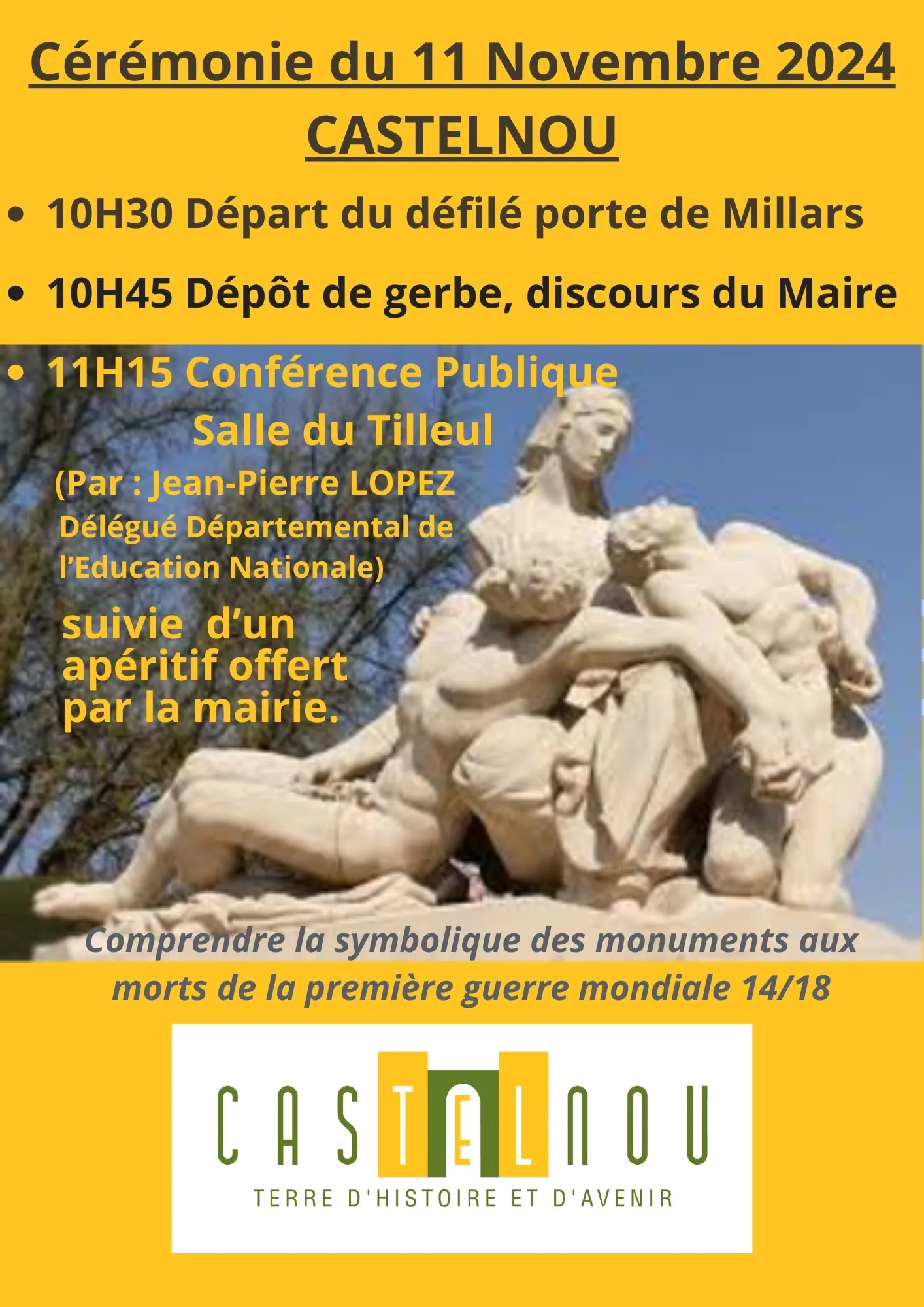 COMMEMORATION DU 11 NOVEMBRE