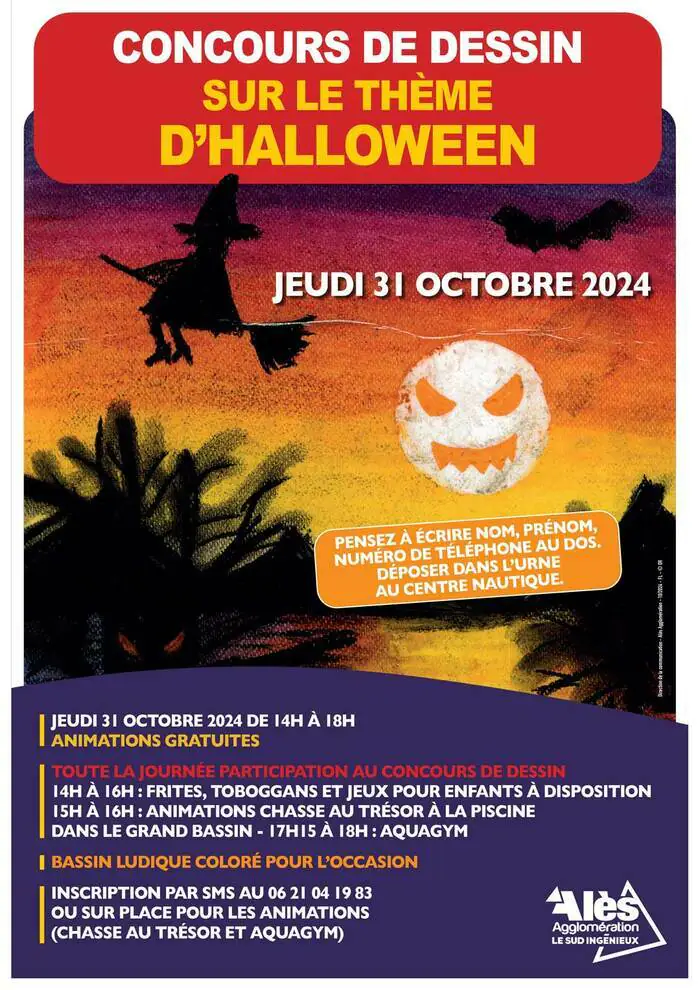 Halloween au centre nautique Centre nautique Le Toboggan Alès