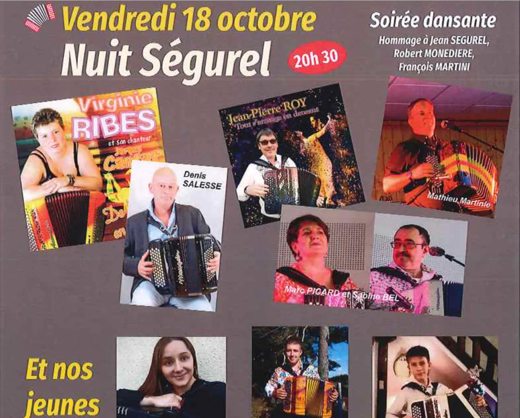 Festival d'Accordéon la Nuit Ségurel