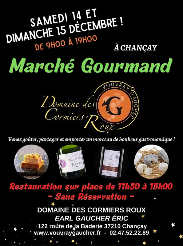 Marché gourmand au Domaine