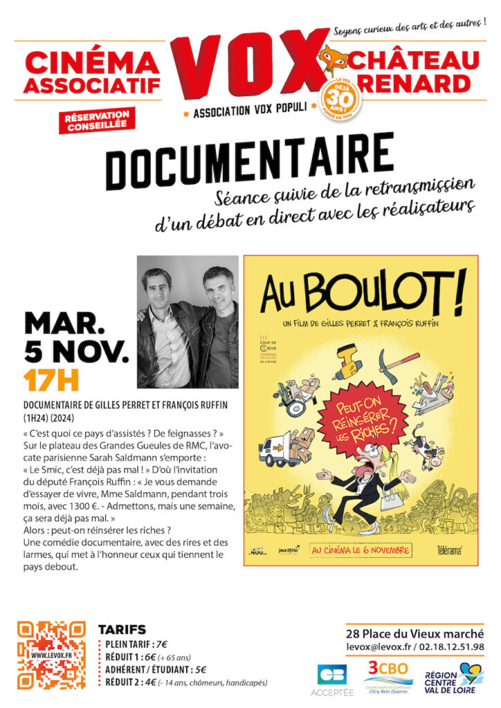 Documentaire "Au Boulot !"